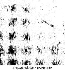 Grunge background of black and white. Abstract monochrome vector pattern