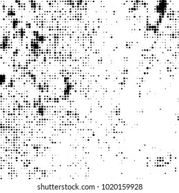Grunge background of black and white. Abstract monochrome vector pattern