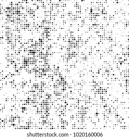 Grunge background of black and white. Abstract monochrome vector pattern