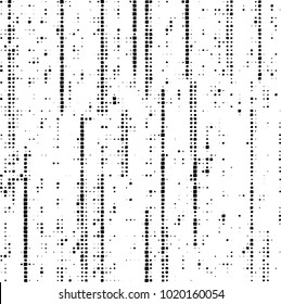 Grunge background of black and white. Abstract monochrome vector pattern