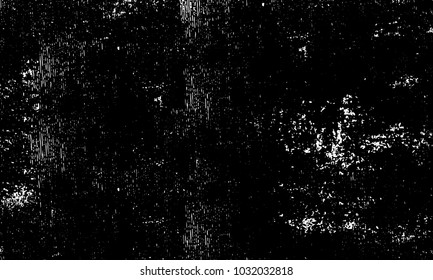 Grunge background of black and white. Abstract monochrome vector texture of dust, stains, chips, dots