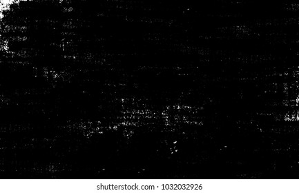 Grunge background of black and white. Abstract monochrome vector texture of dust, stains, chips, dots