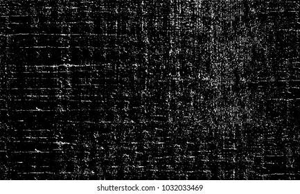 Grunge background of black and white. Abstract monochrome vector texture of dust, stains, chips, dots