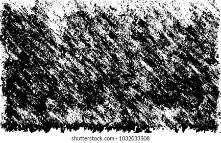 Grunge background of black and white. Abstract monochrome vector texture of dust, stains, chips, dots