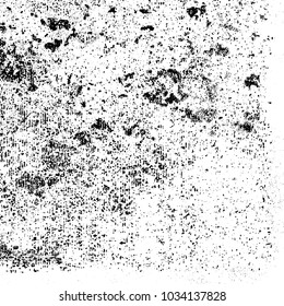 Grunge background of black and white. Abstract monochrome vector texture
