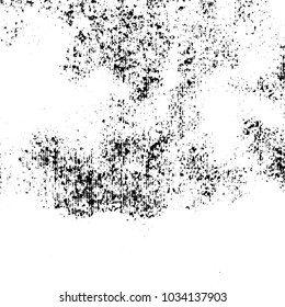 Grunge background of black and white. Abstract monochrome vector texture