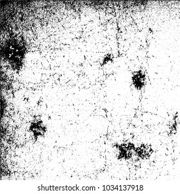 Grunge background of black and white. Abstract monochrome vector texture