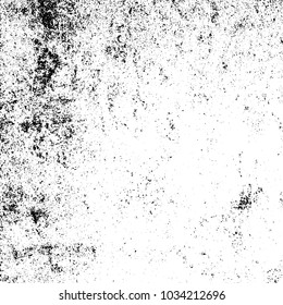 Grunge background of black and white. Abstract monochrome vector texture