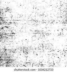 Grunge background of black and white. Abstract monochrome vector texture