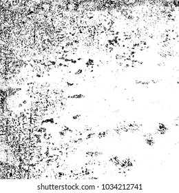 Grunge background of black and white. Abstract monochrome vector texture
