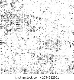 Grunge background of black and white. Abstract monochrome vector texture
