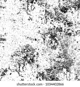 Grunge background of black and white. Abstract monochrome vector texture