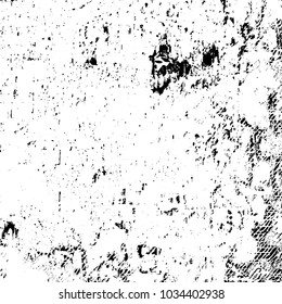 Grunge background of black and white. Abstract monochrome vector texture