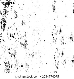 Grunge background of black and white. Abstract monochrome vector texture