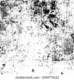 Grunge background of black and white. Abstract monochrome vector texture