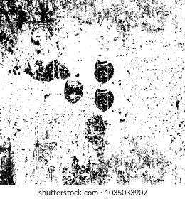 Grunge background of black and white. Abstract monochrome vector texture