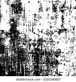 Grunge background of black and white. Abstract monochrome vector texture