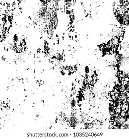 Grunge background of black and white. Abstract monochrome vector texture