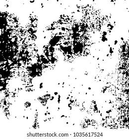 Grunge background of black and white. Abstract monochrome vector texture