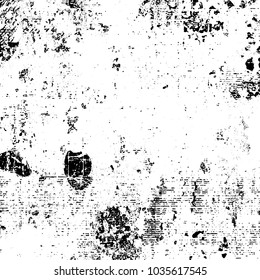 Grunge background of black and white. Abstract monochrome vector texture