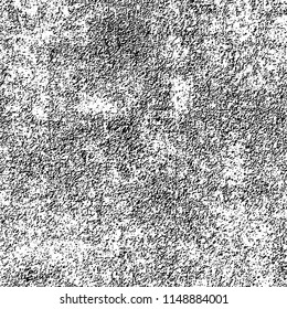 Grunge background black and white. Abstract vector pattern of cracks, dust, chipping