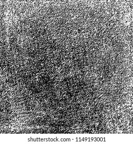 Grunge background black and white. Abstract vector pattern of cracks, dust, chipping