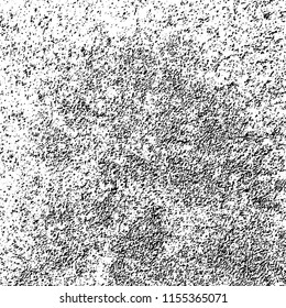 Grunge background black and white. Abstract vector pattern of cracks, dust, chipping
