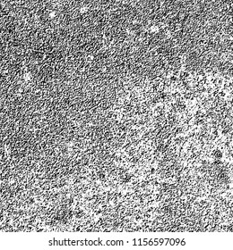Grunge background black and white. Abstract vector pattern of cracks, dust, chipping