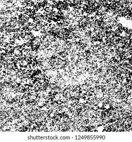 Grunge background black and white. Abstract monochrome texture. Old vintage antique surface