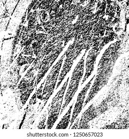 Grunge background black and white. Abstract monochrome texture. Old vintage antique surface