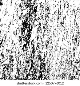 Grunge background black and white. Abstract monochrome texture. Old vintage antique surface