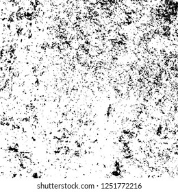 Grunge background black and white. Abstract monochrome texture. Old vintage antique surface