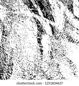 Grunge background black and white. Abstract monochrome texture. Old vintage antique surface