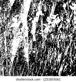 Grunge background black and white. Abstract monochrome texture. Old vintage antique surface