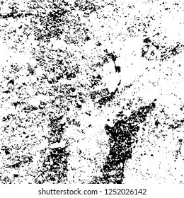 Grunge background black and white. Abstract monochrome texture. Old vintage antique surface