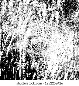 Grunge background black and white. Abstract monochrome texture. Old vintage antique surface