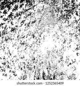Grunge background black and white. Abstract monochrome texture. Old vintage antique surface
