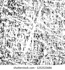 Grunge background black and white. Abstract monochrome texture. Old vintage antique surface