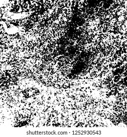 Grunge background black and white. Abstract monochrome texture. Old vintage antique surface