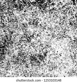 Grunge background black and white. Abstract monochrome texture. Old vintage antique surface