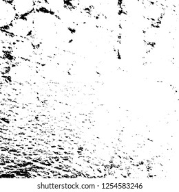 Grunge background black and white. Abstract monochrome texture. Old vintage antique surface