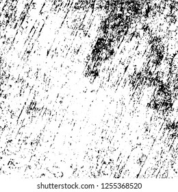 Grunge background black and white. Abstract monochrome texture. Old vintage antique surface