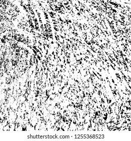 Grunge background black and white. Abstract monochrome texture. Old vintage antique surface
