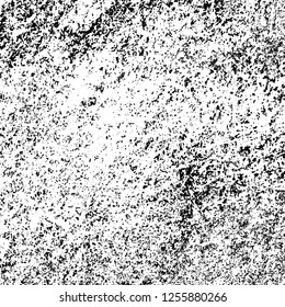 Grunge background black and white. Abstract monochrome texture. Old vintage antique surface