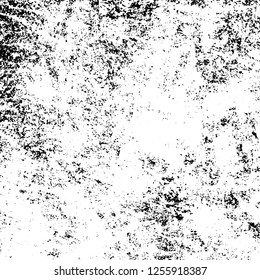 Grunge background black and white. Abstract monochrome texture. Old vintage antique surface