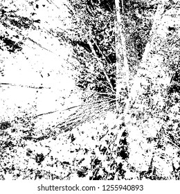 Grunge background black and white. Abstract monochrome texture. Old vintage antique surface