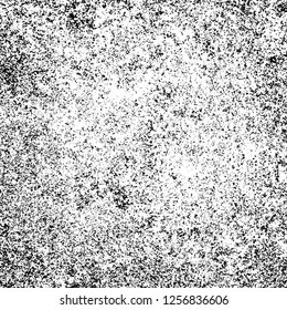 Grunge background black and white. Abstract monochrome texture. Old vintage antique surface