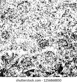 Grunge background black and white. Abstract monochrome texture. Old vintage antique surface