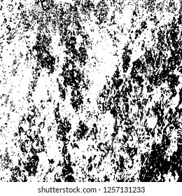 Grunge background black and white. Abstract monochrome texture. Old vintage antique surface