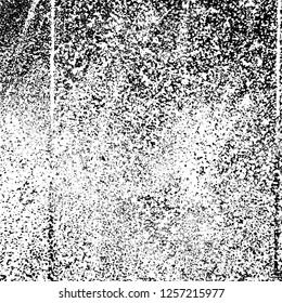 Grunge background black and white. Abstract monochrome texture. Old vintage antique surface